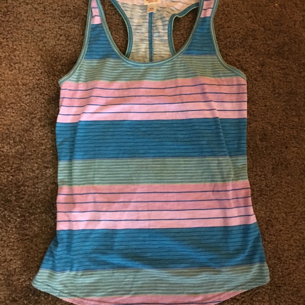 Racer back tank top